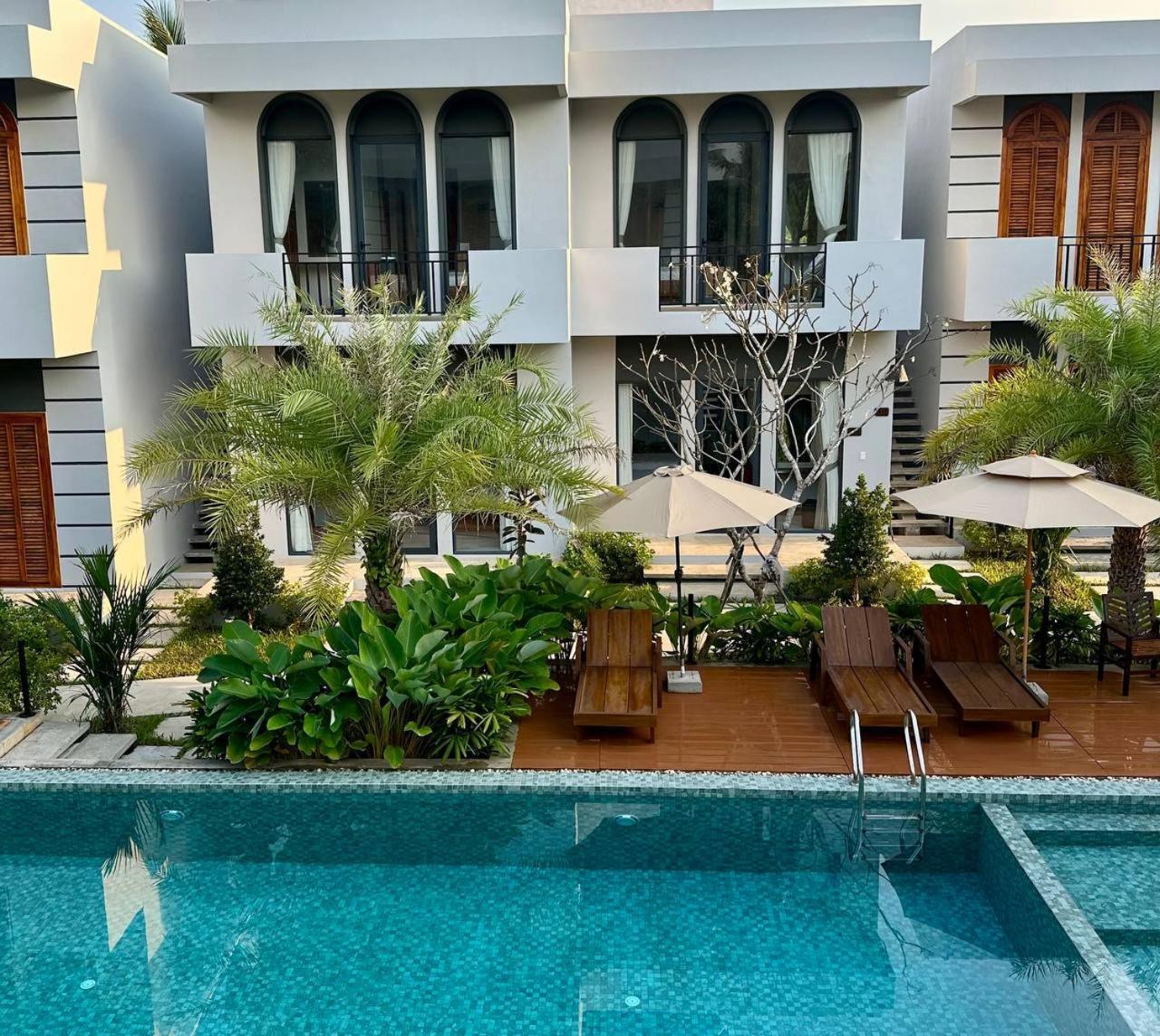 The R&B Boutique Hotel Kampot Exterior foto